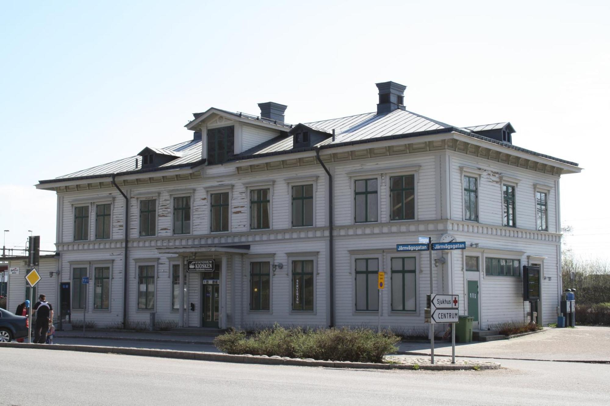 Stationshusets Hotell Och Cafe Köping Εξωτερικό φωτογραφία